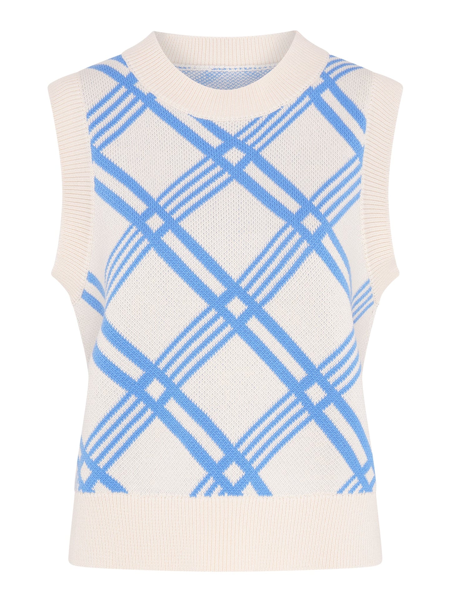Bobbi Large Check Vest