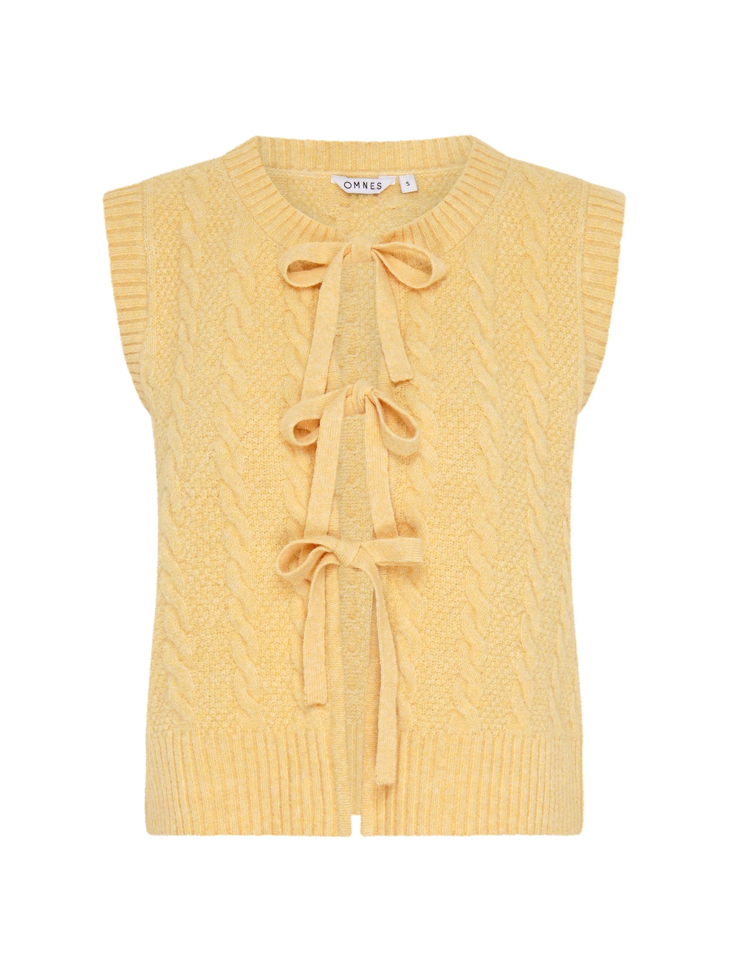 Jacob Sweater Vest in Yellow