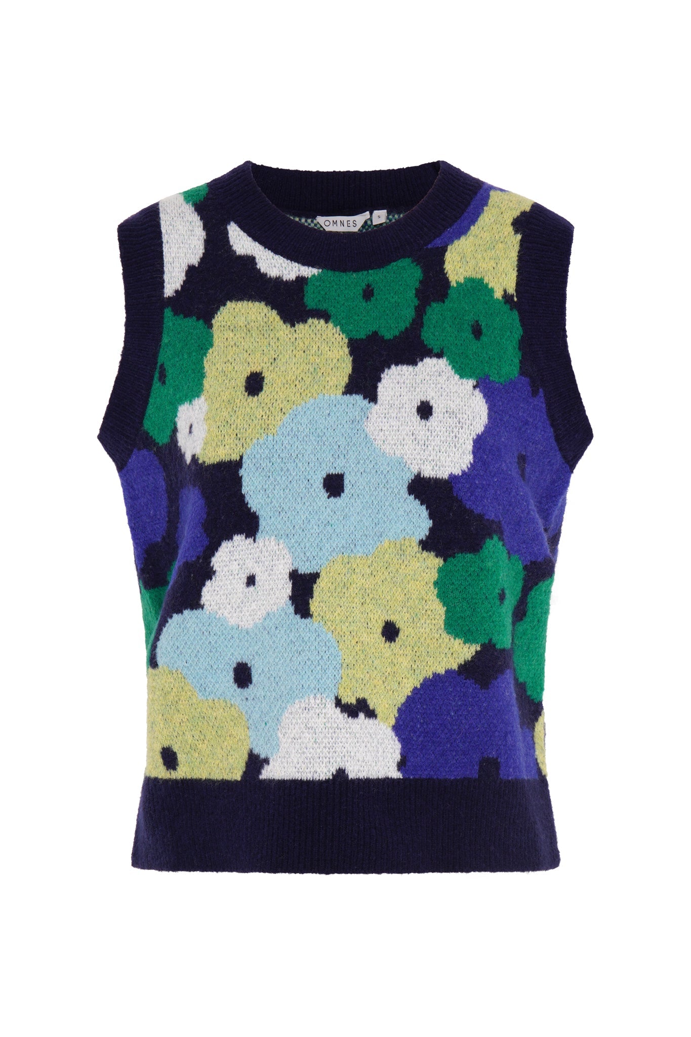 Bobbi Oversized Floral Sweater Vest