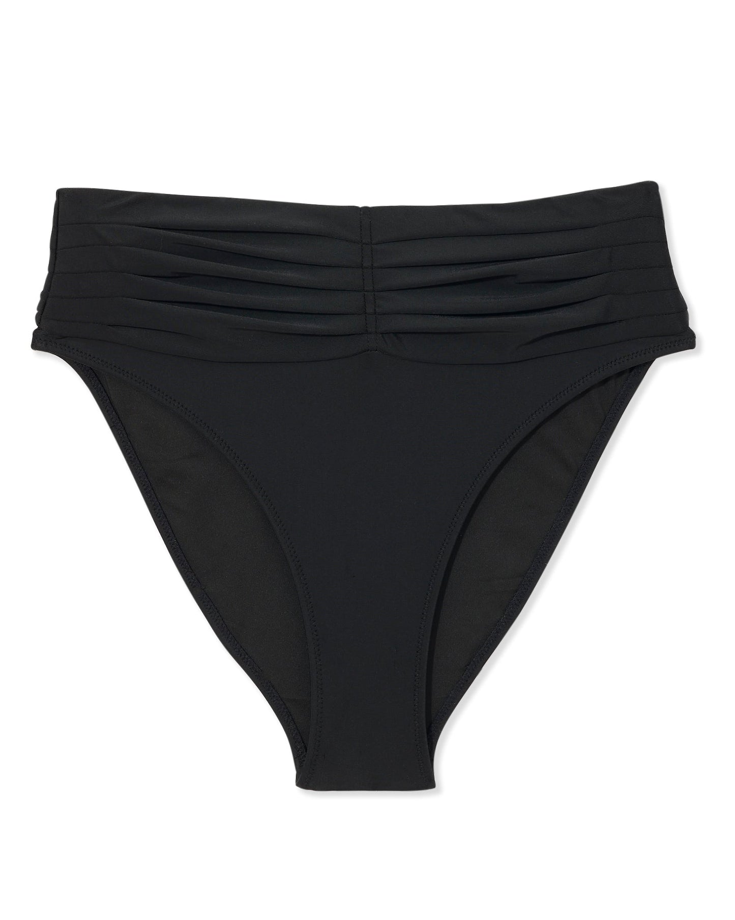Ivo Ruched Bikini Bottom | BLACK