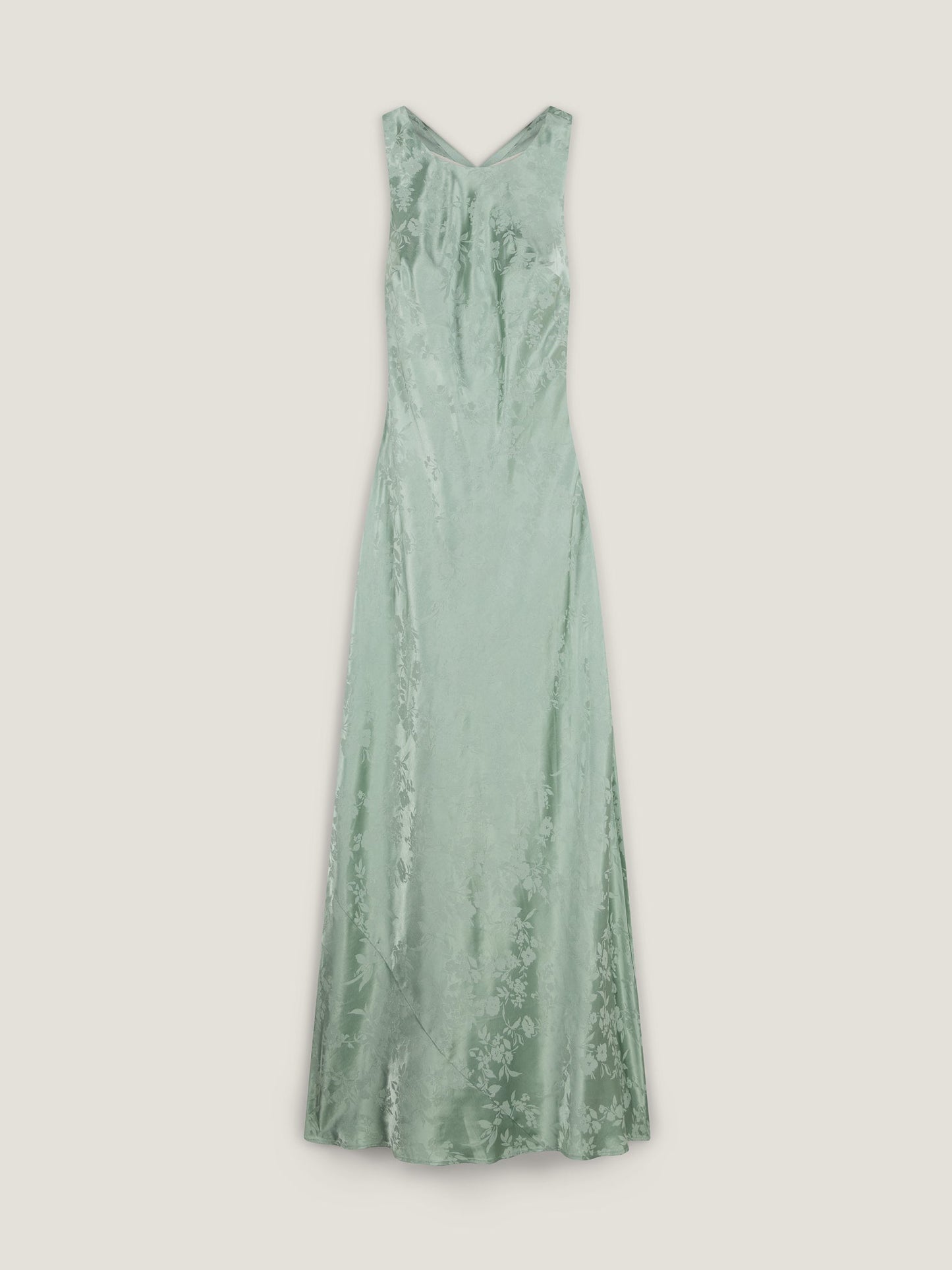 Jai Jacquard Dress in Sage