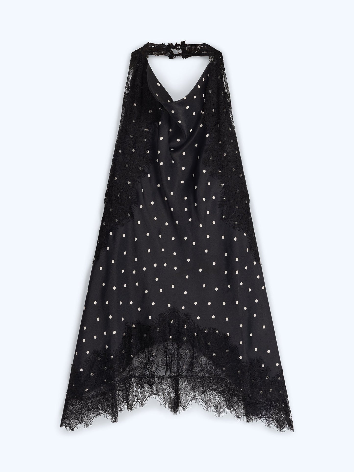 Jayne Top in Black Polka Dot