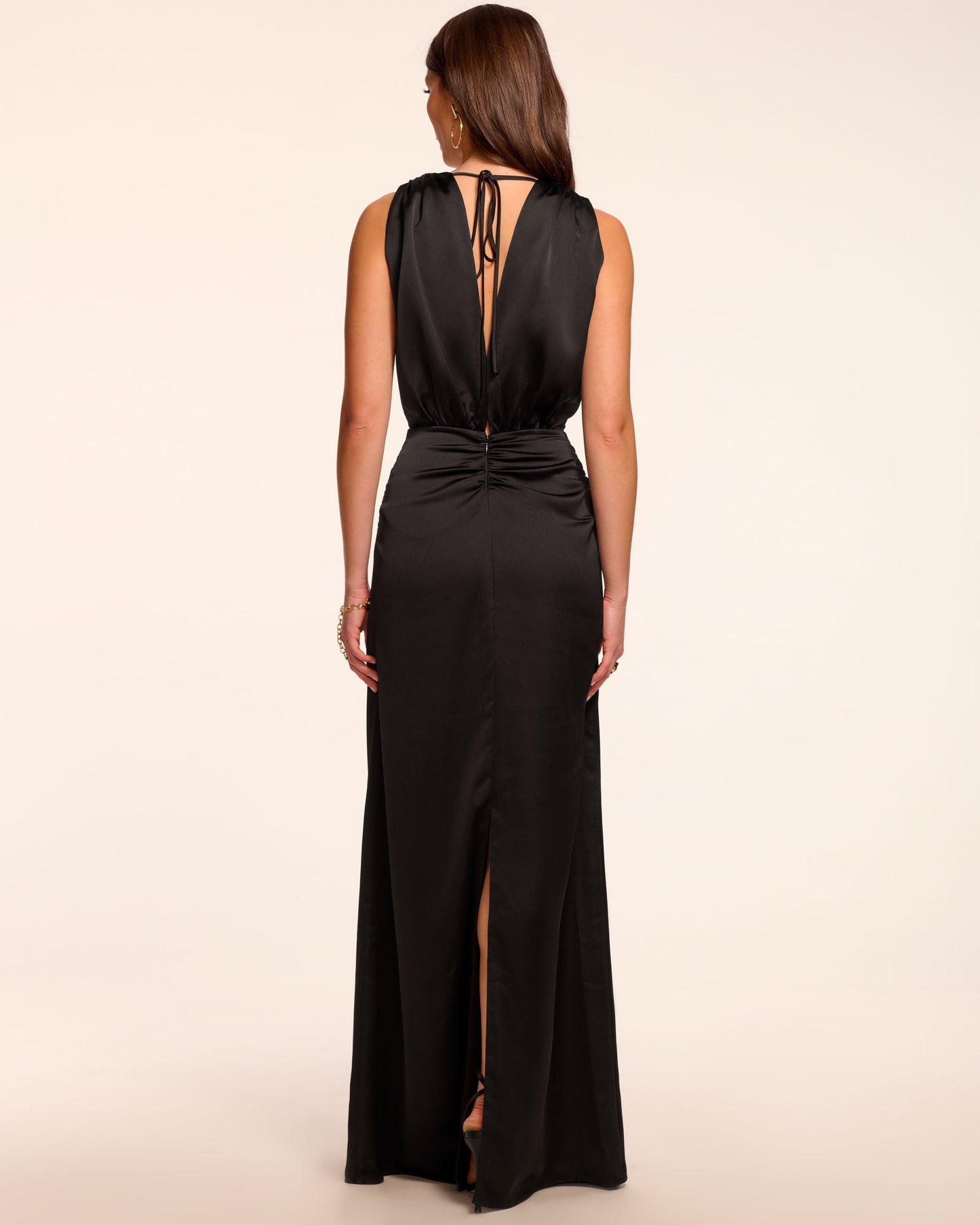 Martin Plunging Sleeveless Gown
