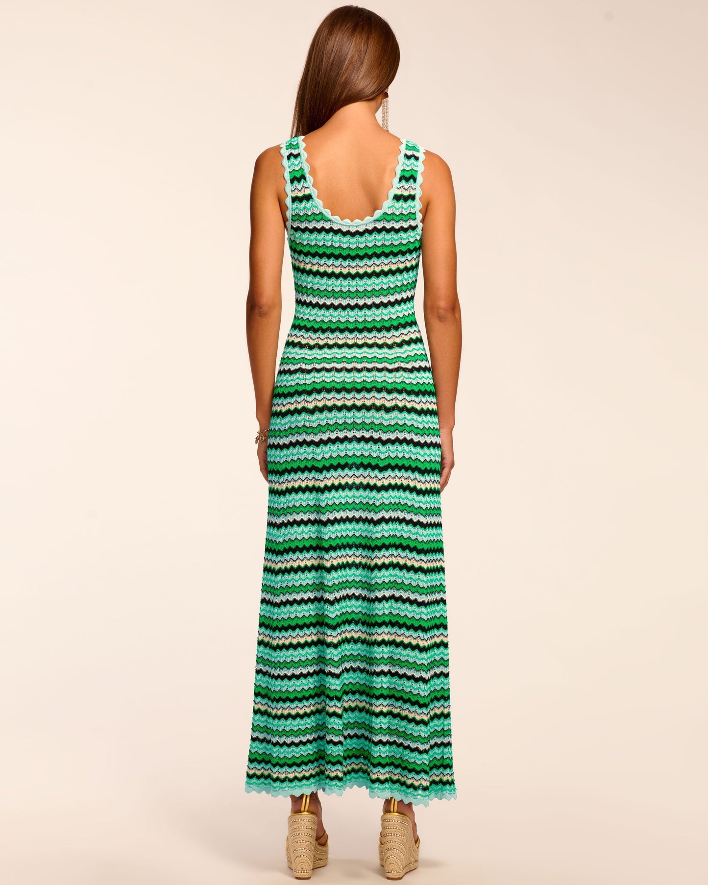 Livia Knit Scoop Neck Maxi Dress