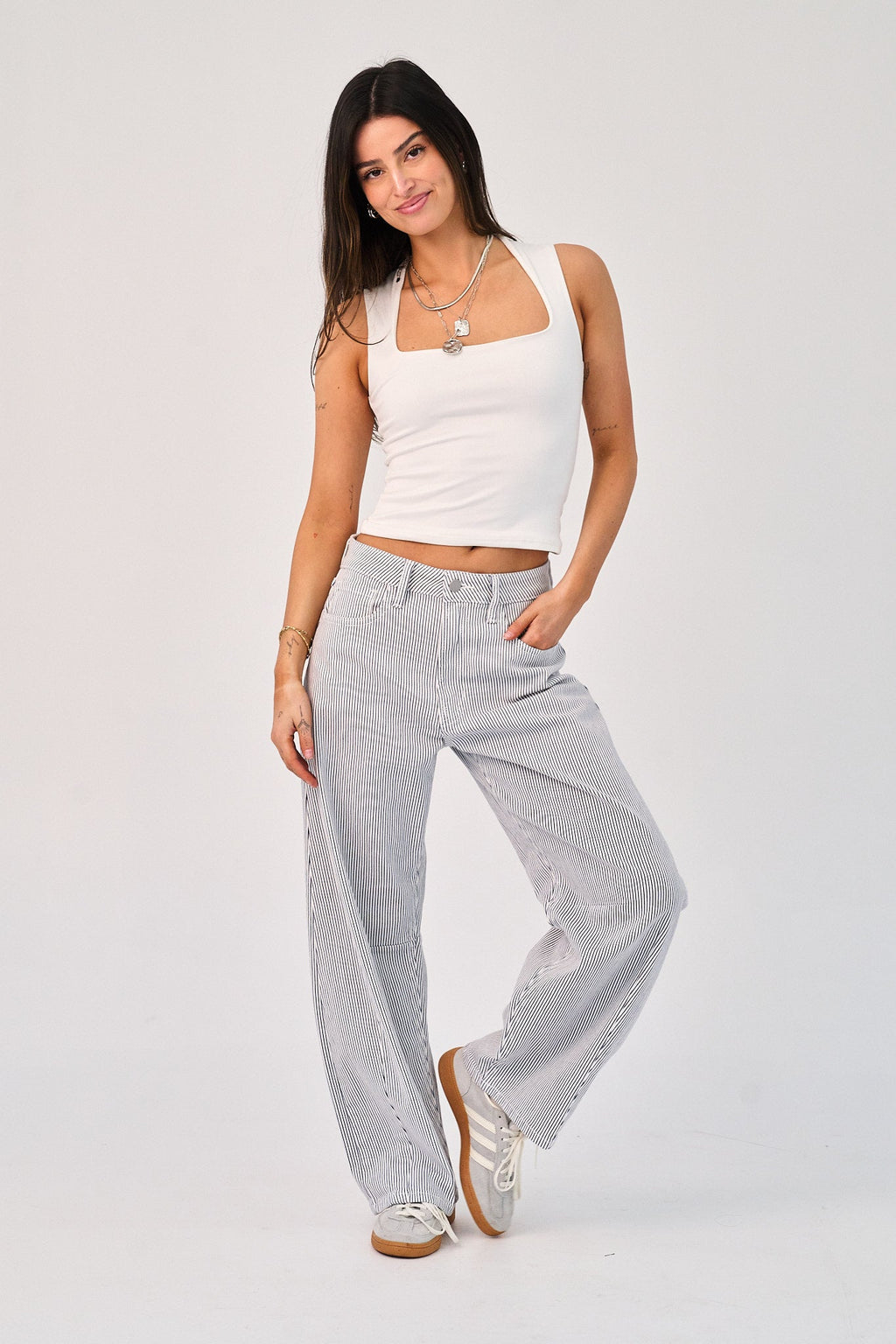 Hayes Striped Jeans