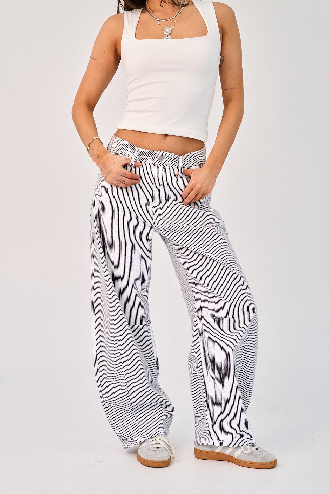Hayes Striped Jeans