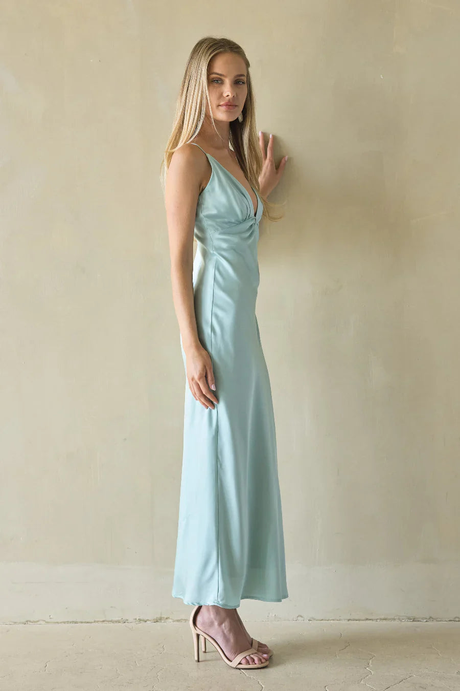Amika Satin Maxi Dress