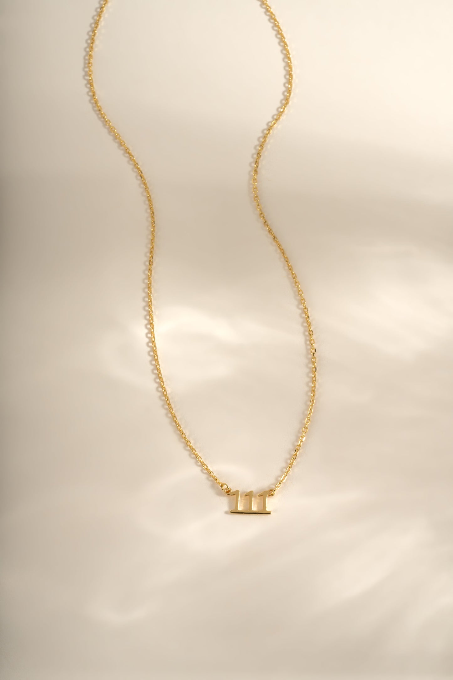 111 Ready to Ship Angel Number Necklace