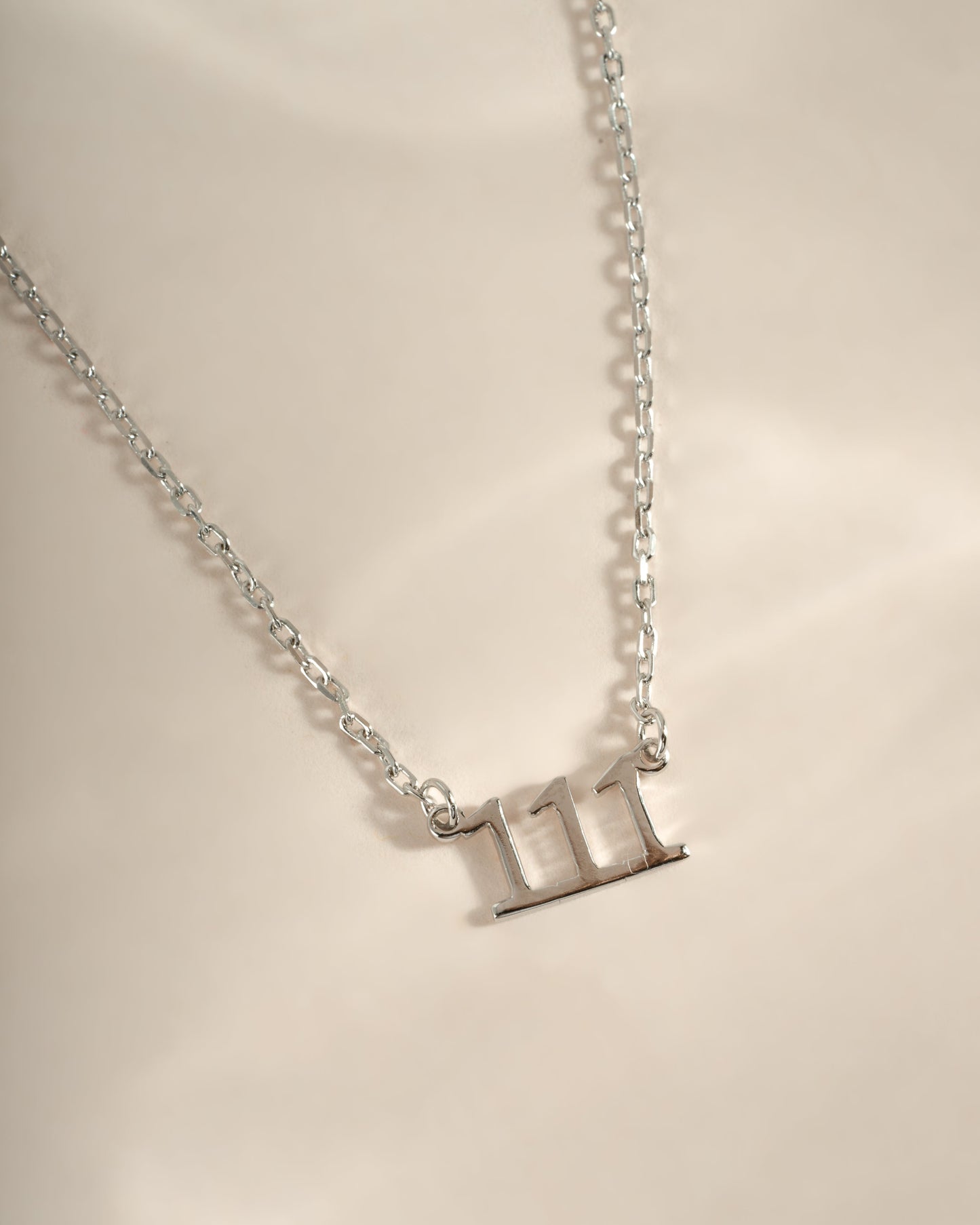 111 Ready to Ship Angel Number Necklace