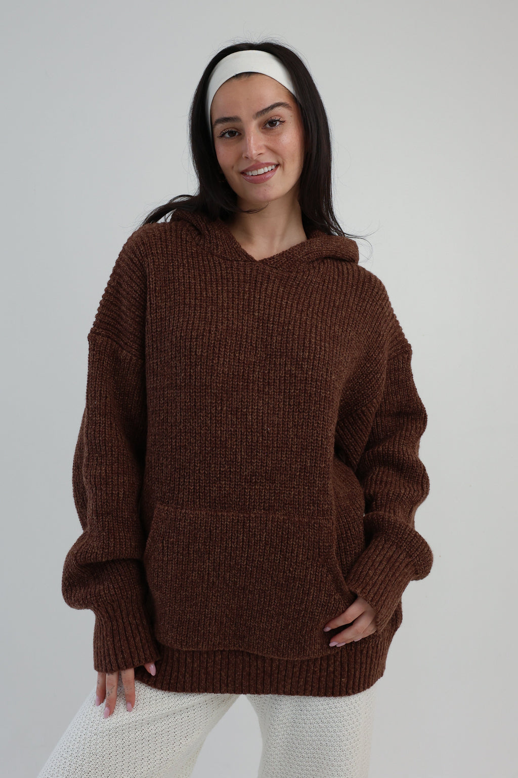 Crisp Morning Sweater in Brown