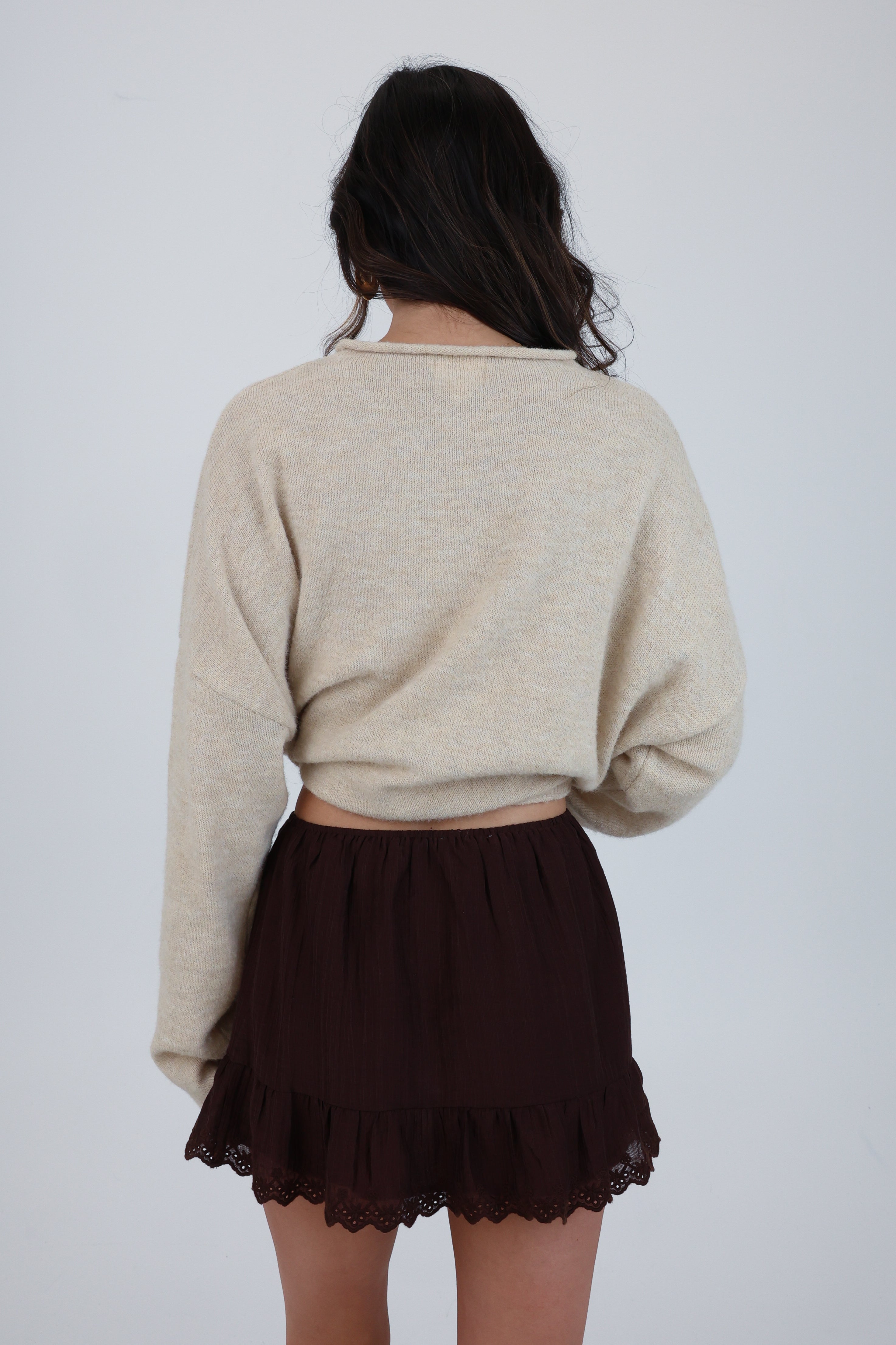Amelia Skirt in Brown