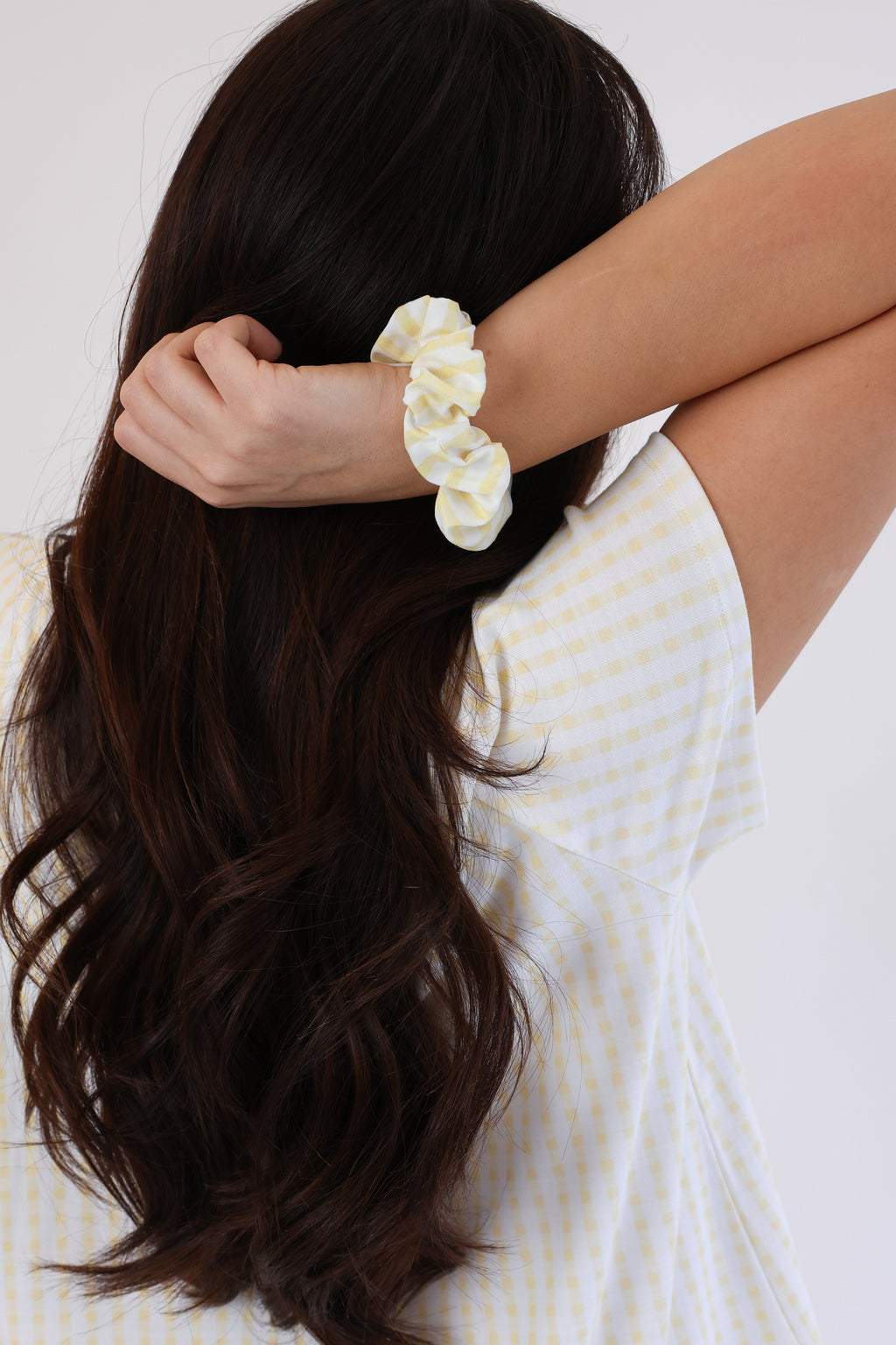 Gingham Girl Scrunchie
