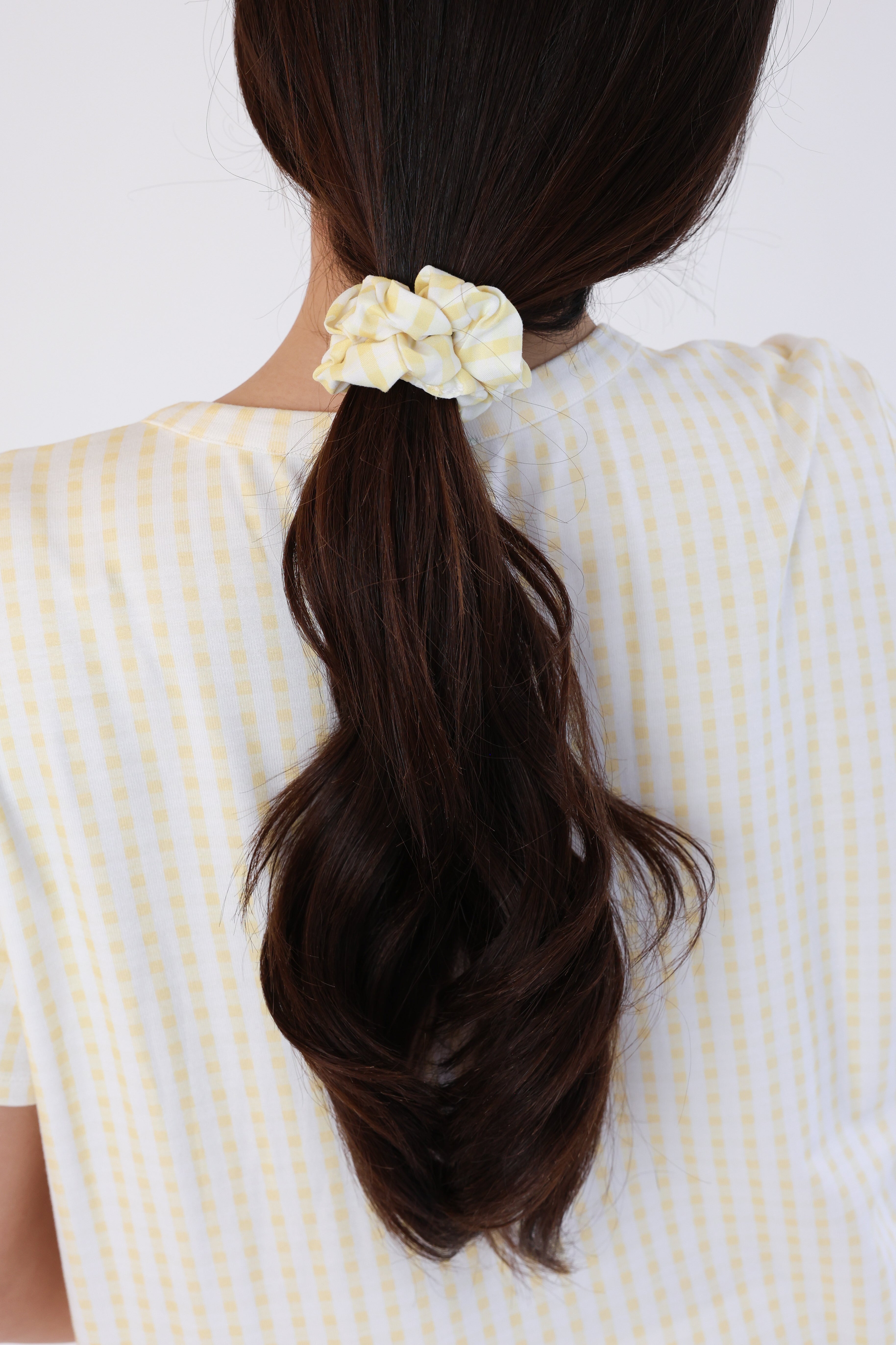 Gingham Girl Scrunchie