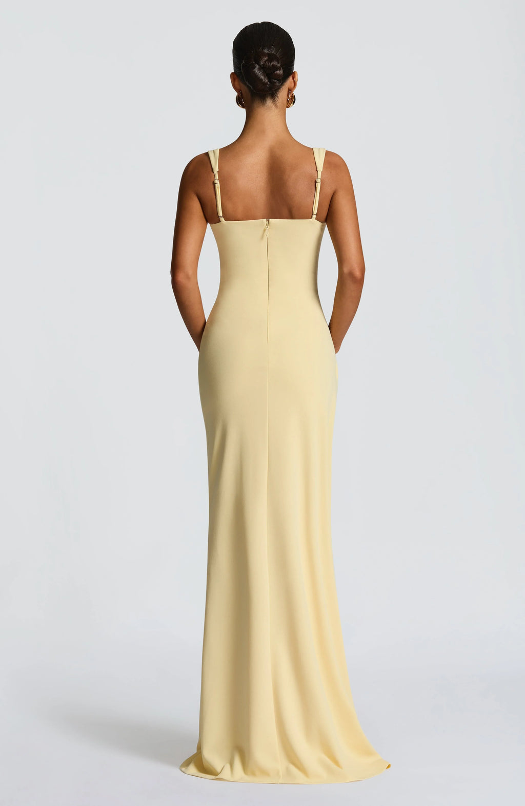 Katana Maxi Dress - Lemon