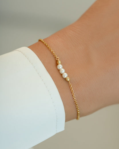 3 Pearl Bracelet