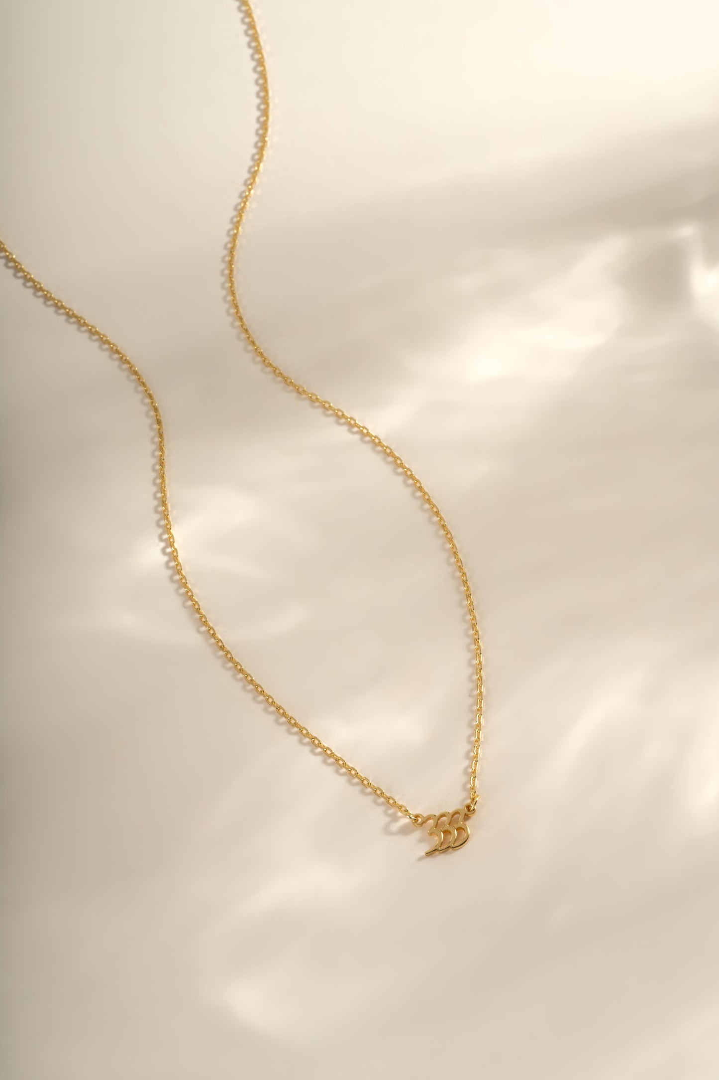 333 Ready to Ship Angel Number Necklace