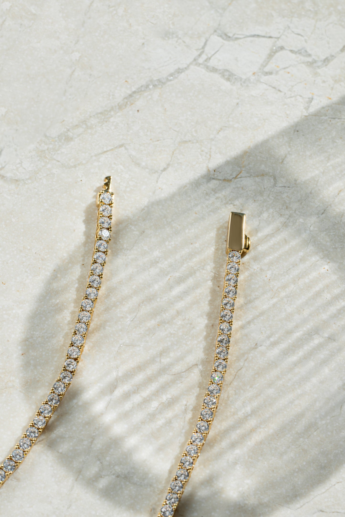 3mm Diamond Tennis Necklace