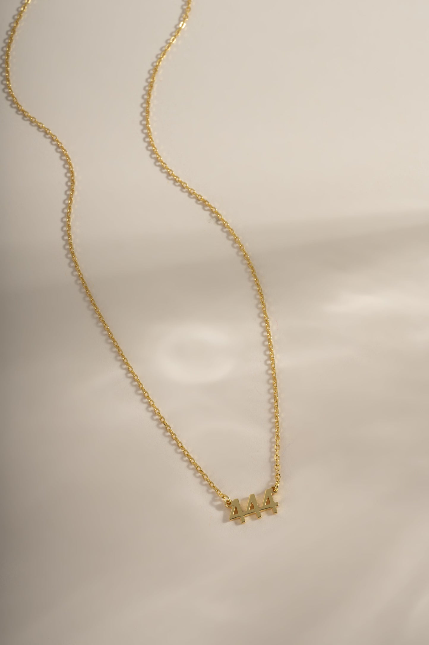 444 Ready to Ship Angel Number Necklace
