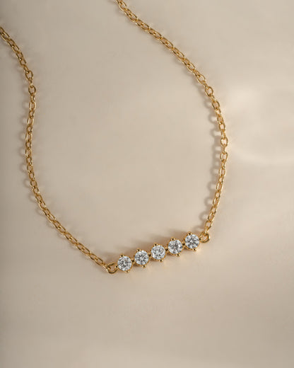 5 Stone Diamond Bracelet