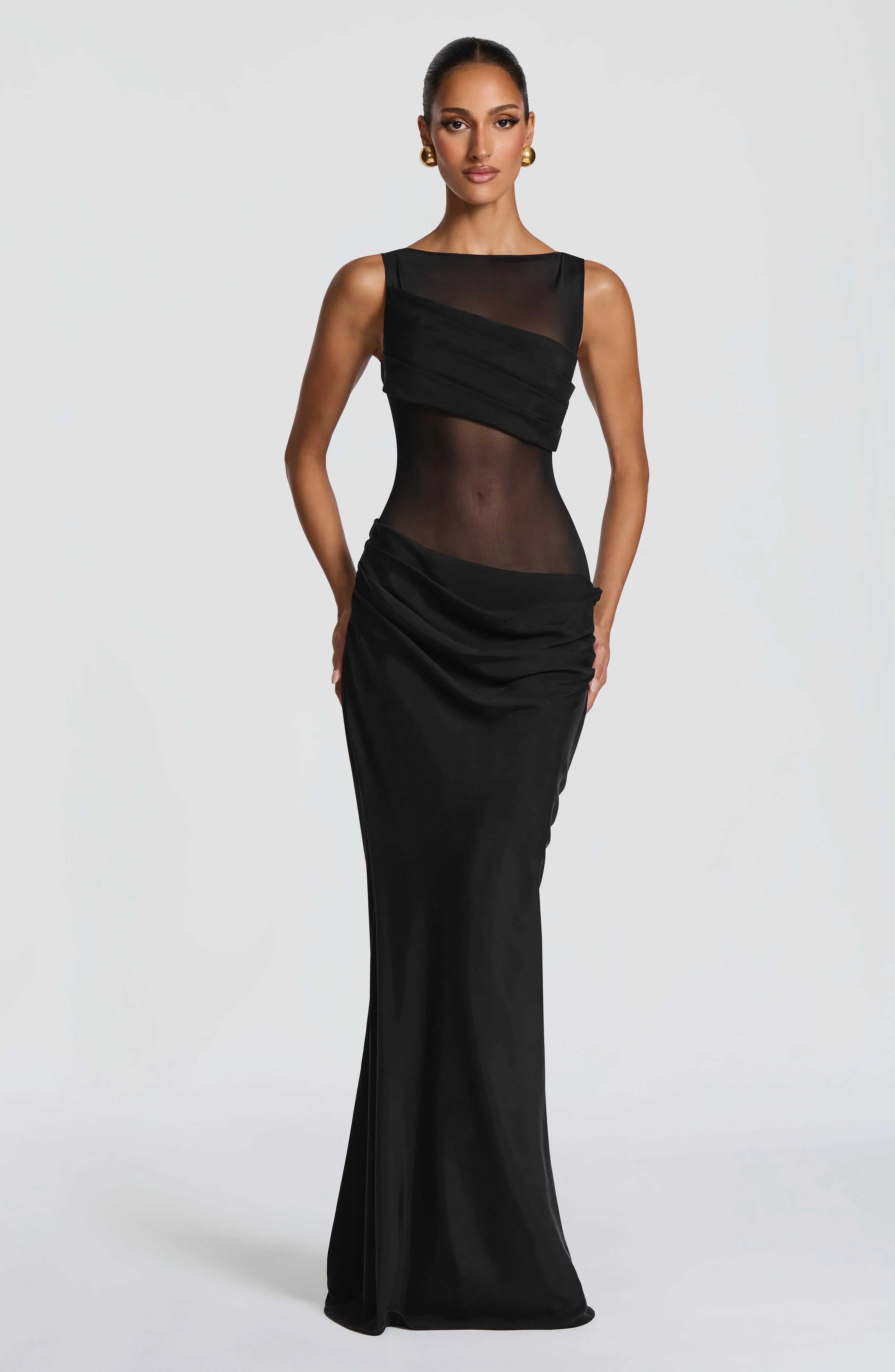 Gracelyn Maxi Dress - Black