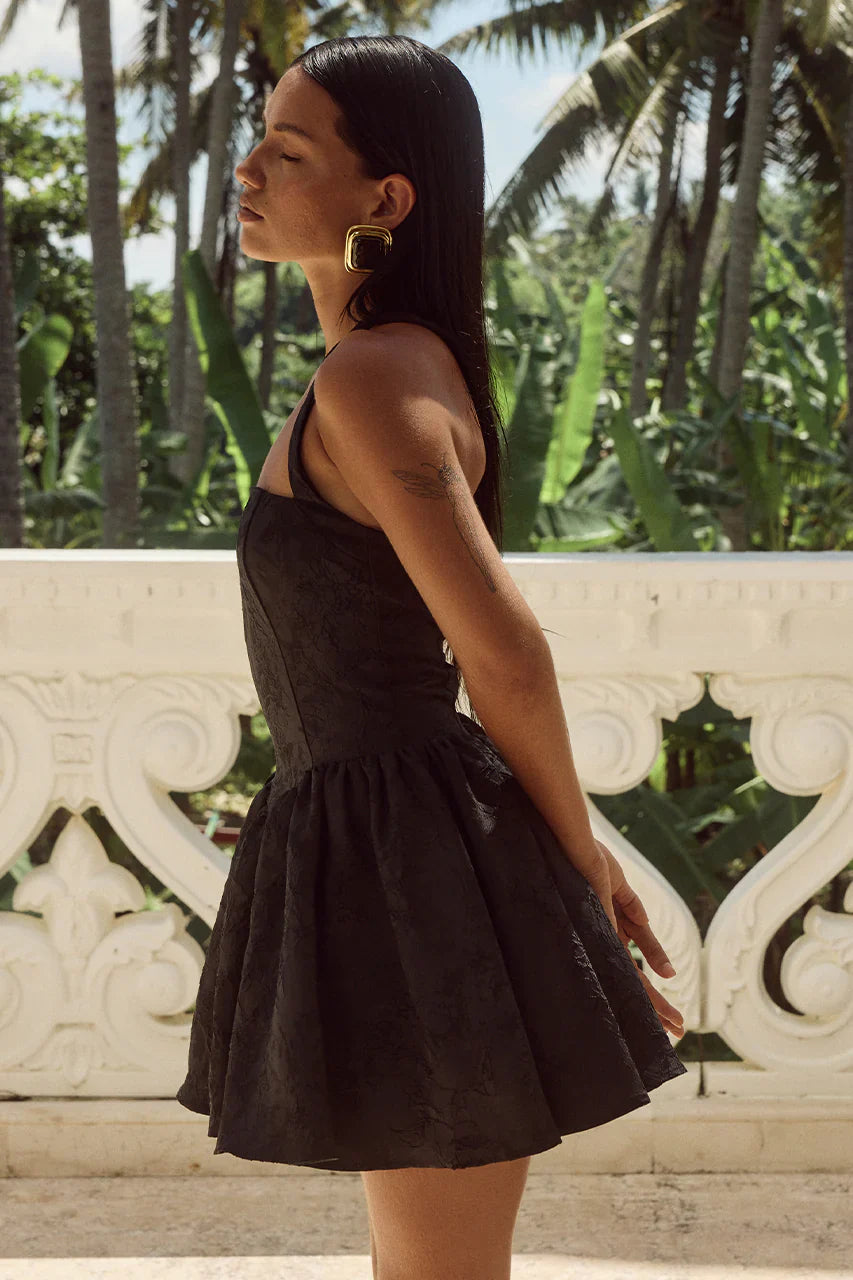 SABINE MINI DRESS - BLACK