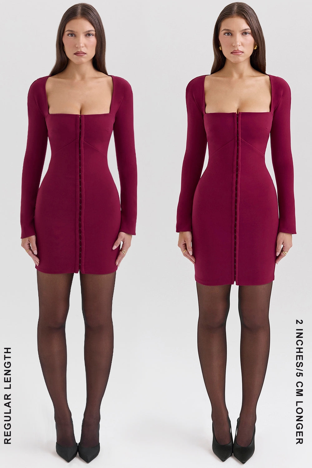 berry bodycon mini dress - sale