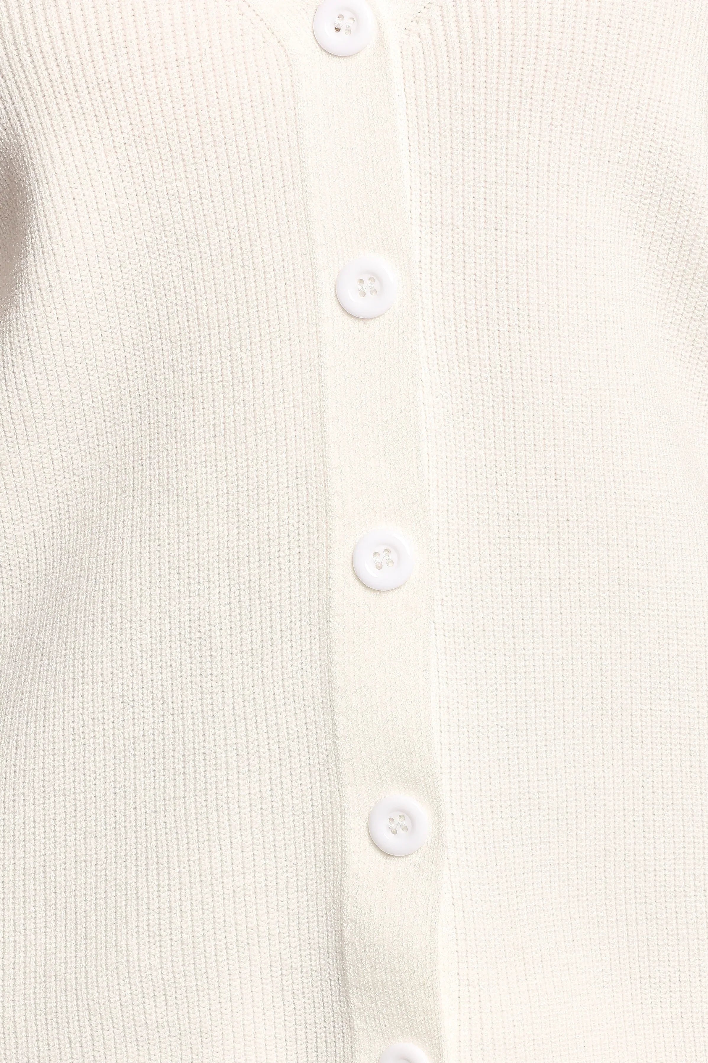 Zocco Long Sleeve Knit Top - Cream