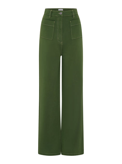 Orielle Jean in Khaki