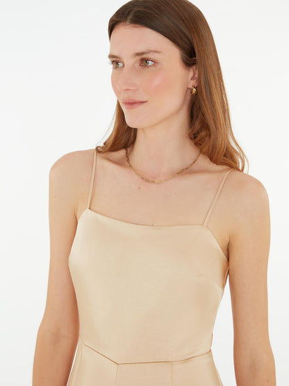 Nova Jumpsuit in Gold