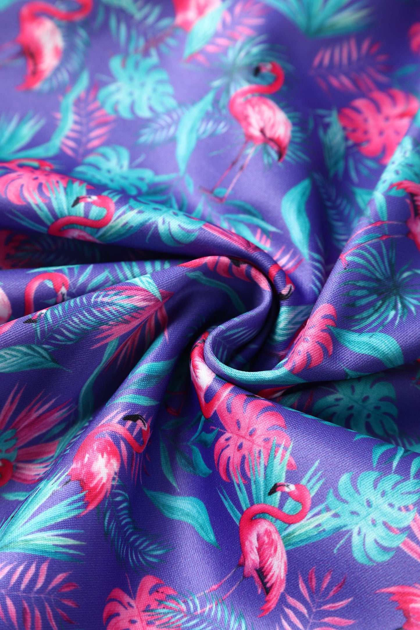 Melissa Pink Flamingo Strapless Dress in Purple