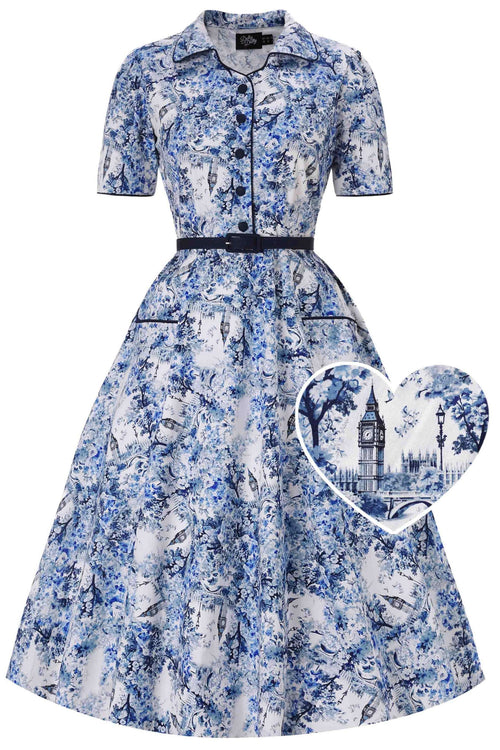 Mabel Big Ben Midi Shirt Dress