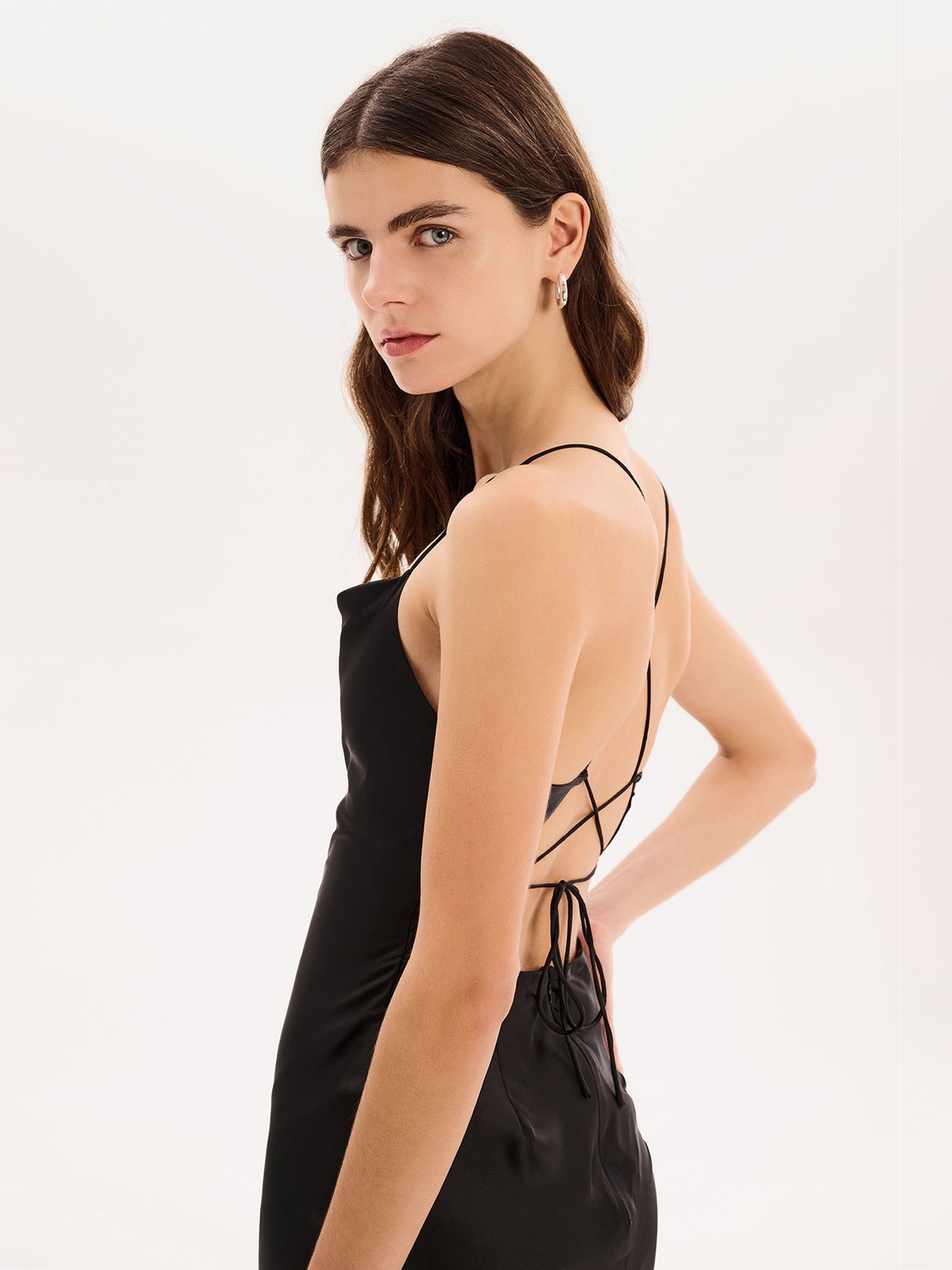 Ginny Maxi Dress in Black