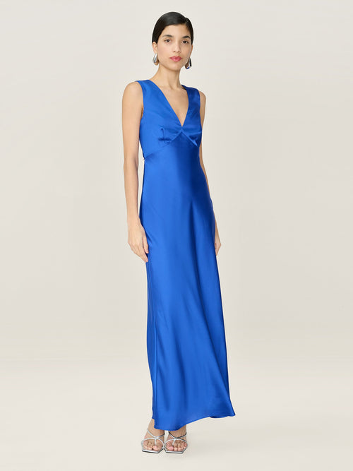 Nova Dress in Cobalt