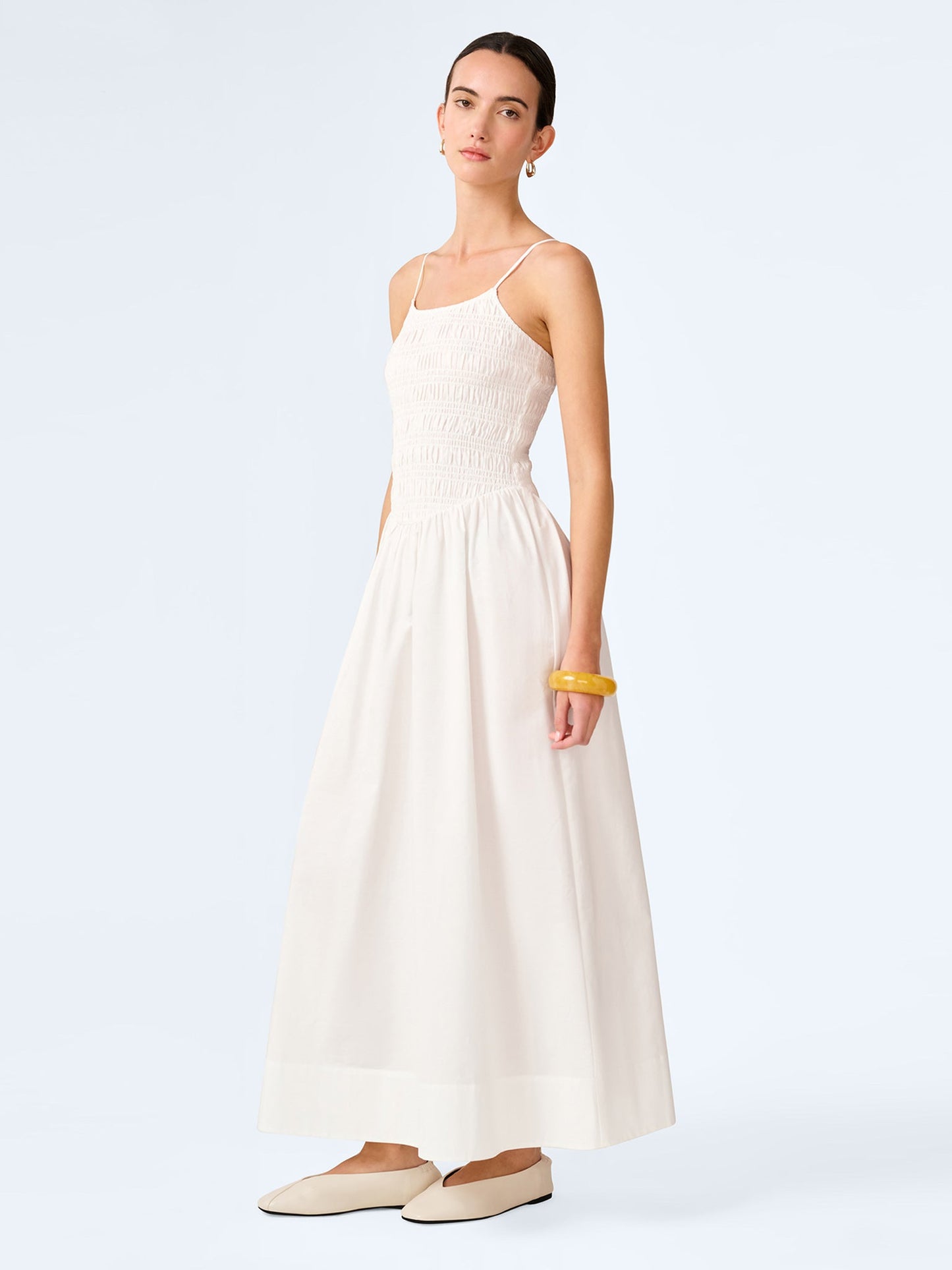 Paulina Dress in White