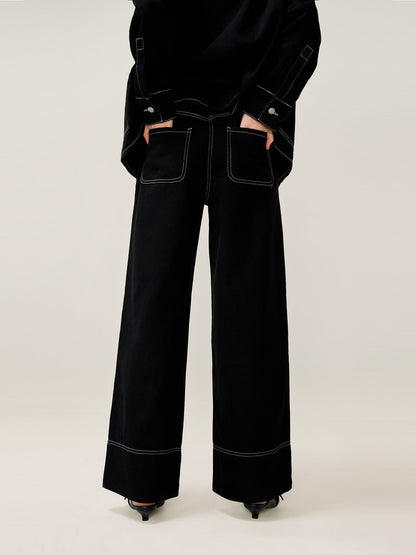 Portland Jean in Black