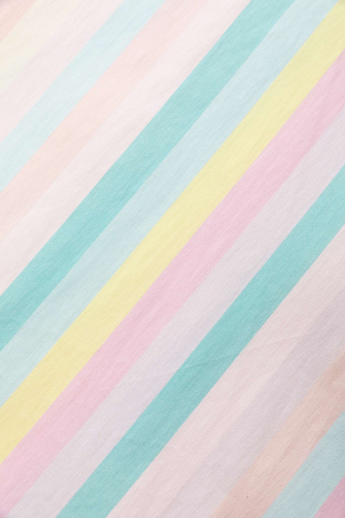 Mabel Striped Midi Shirt Dress In Blue & Pink