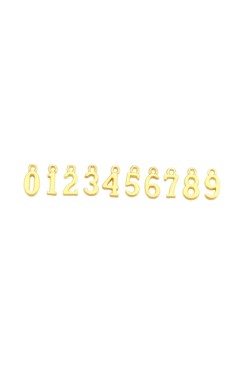 The Gold Number Charm