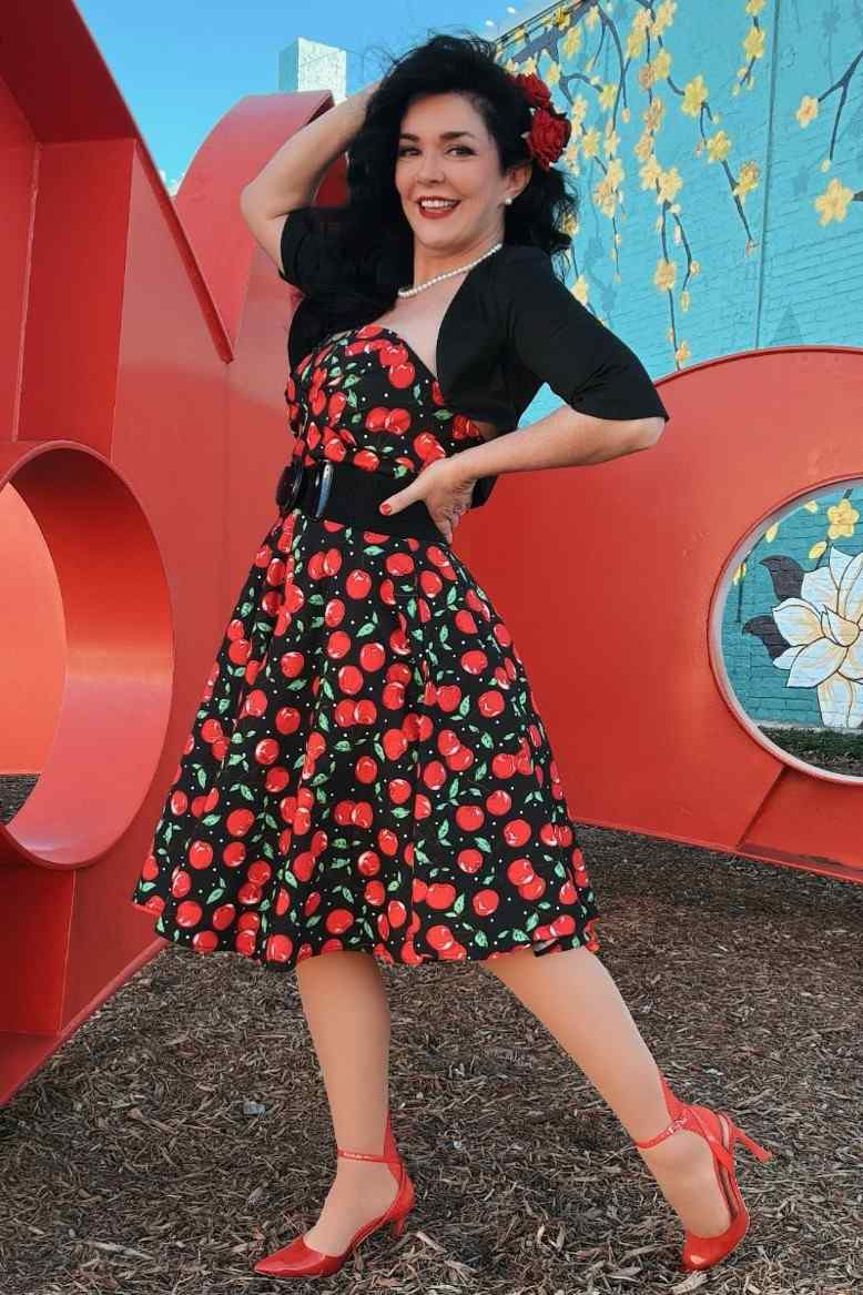 Melissa Retro Cherry Dress