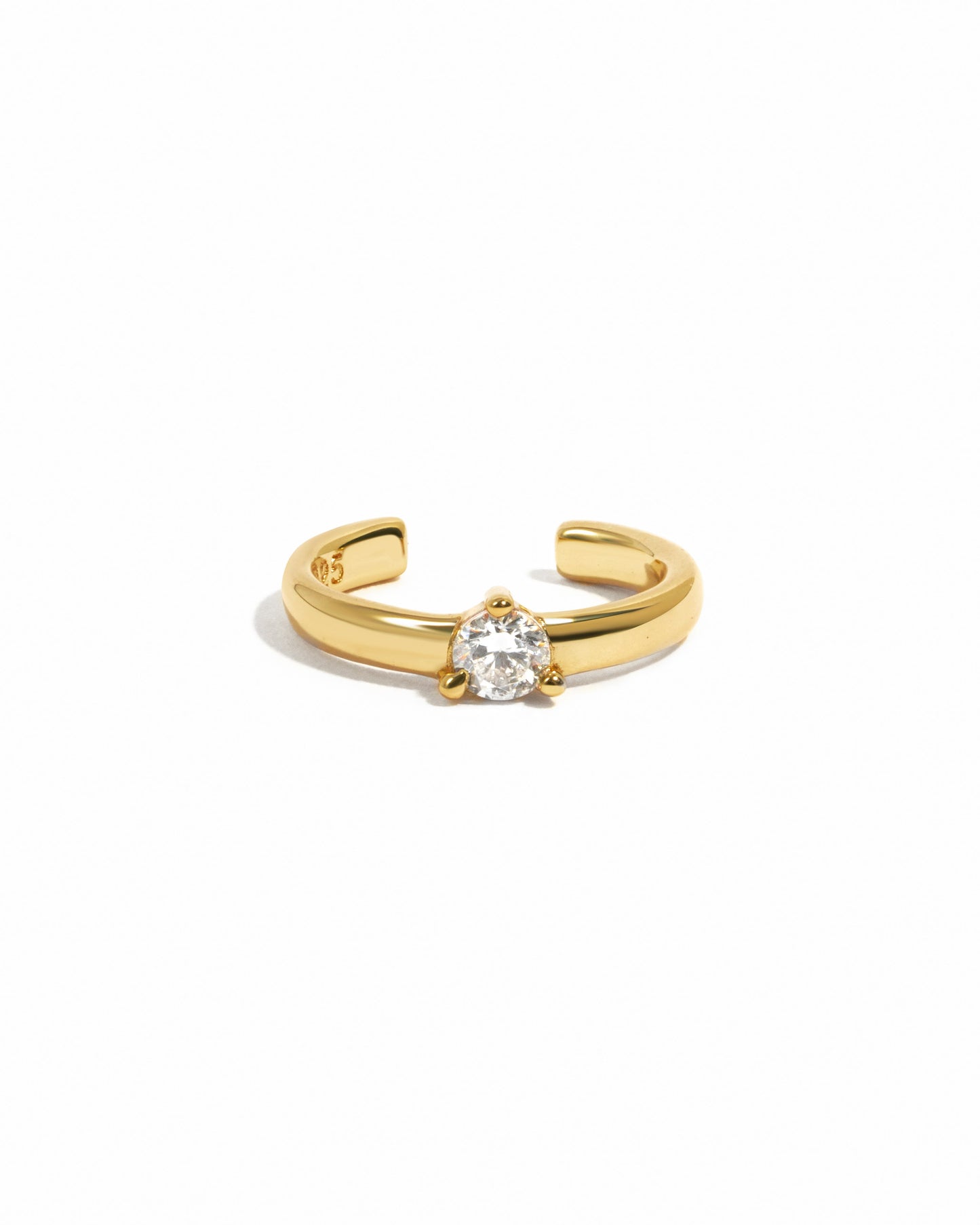 Solitaire Ear Cuff