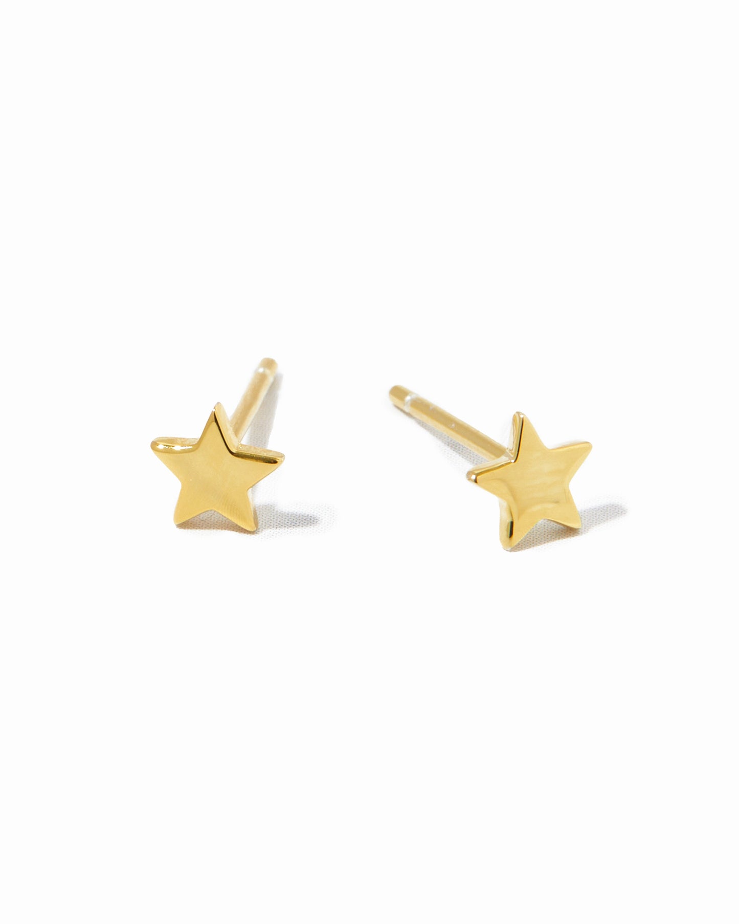 Plain Star Studs