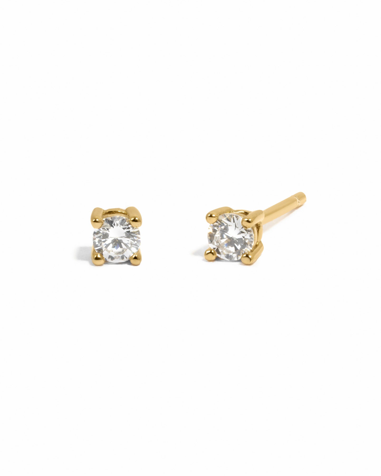 4mm Solitaire Studs