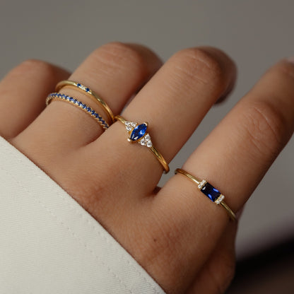 Sapphire Eternity Ring