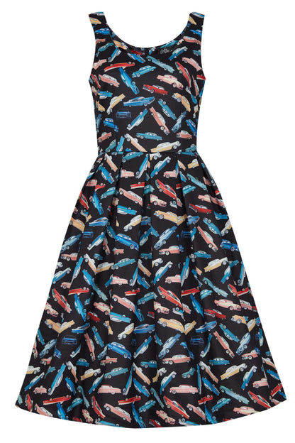 Amanda Classic Car Swing Dress