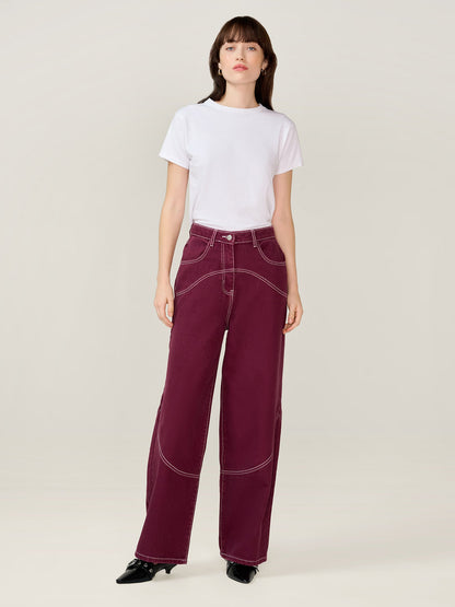 Zola Jean in Burgundy