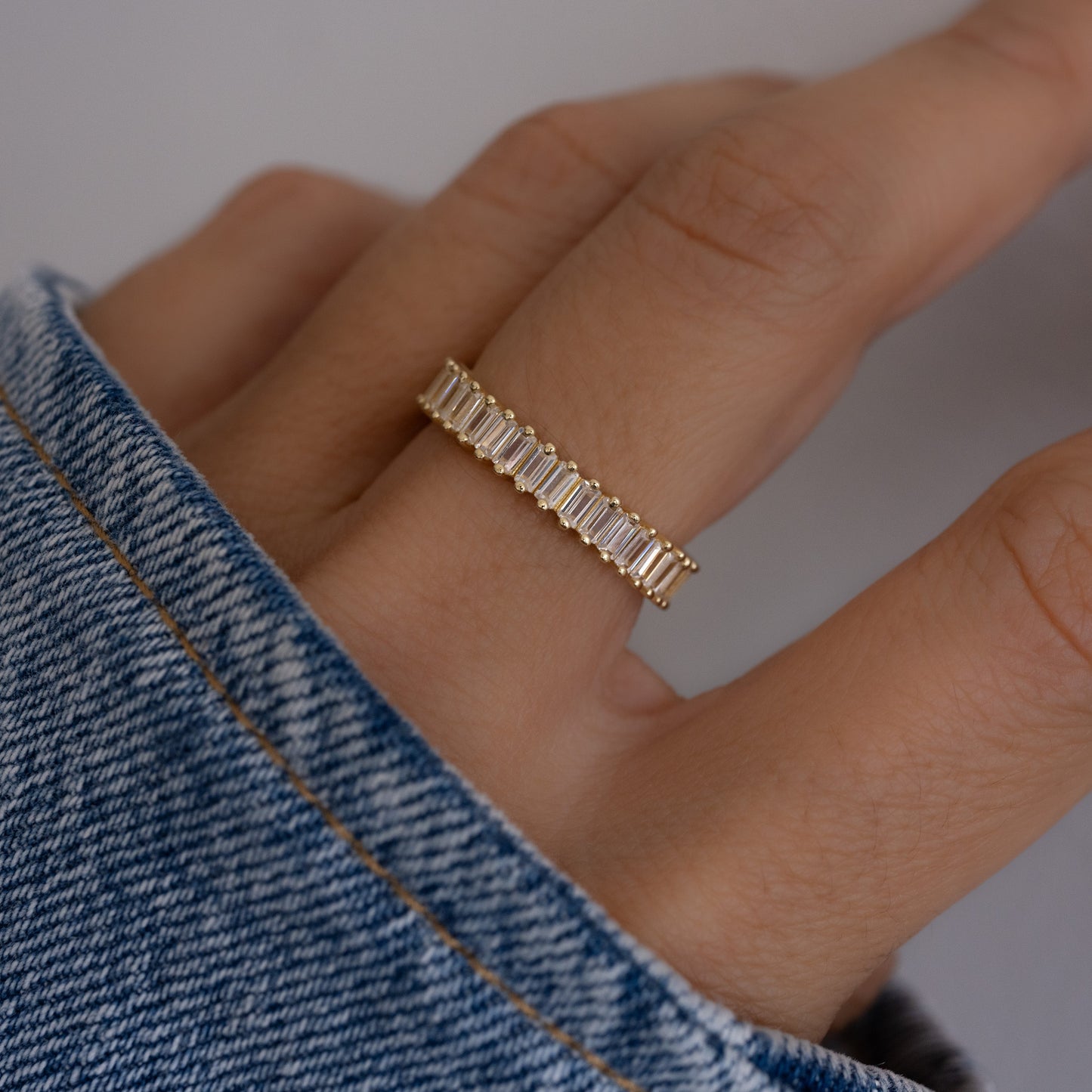 Baguette Eternity Ring