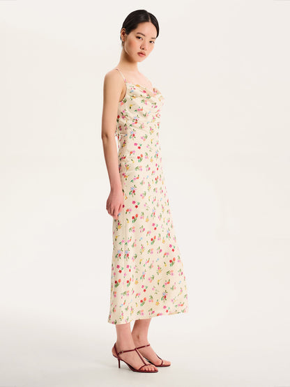 Belle Dress  in Yellow Floral