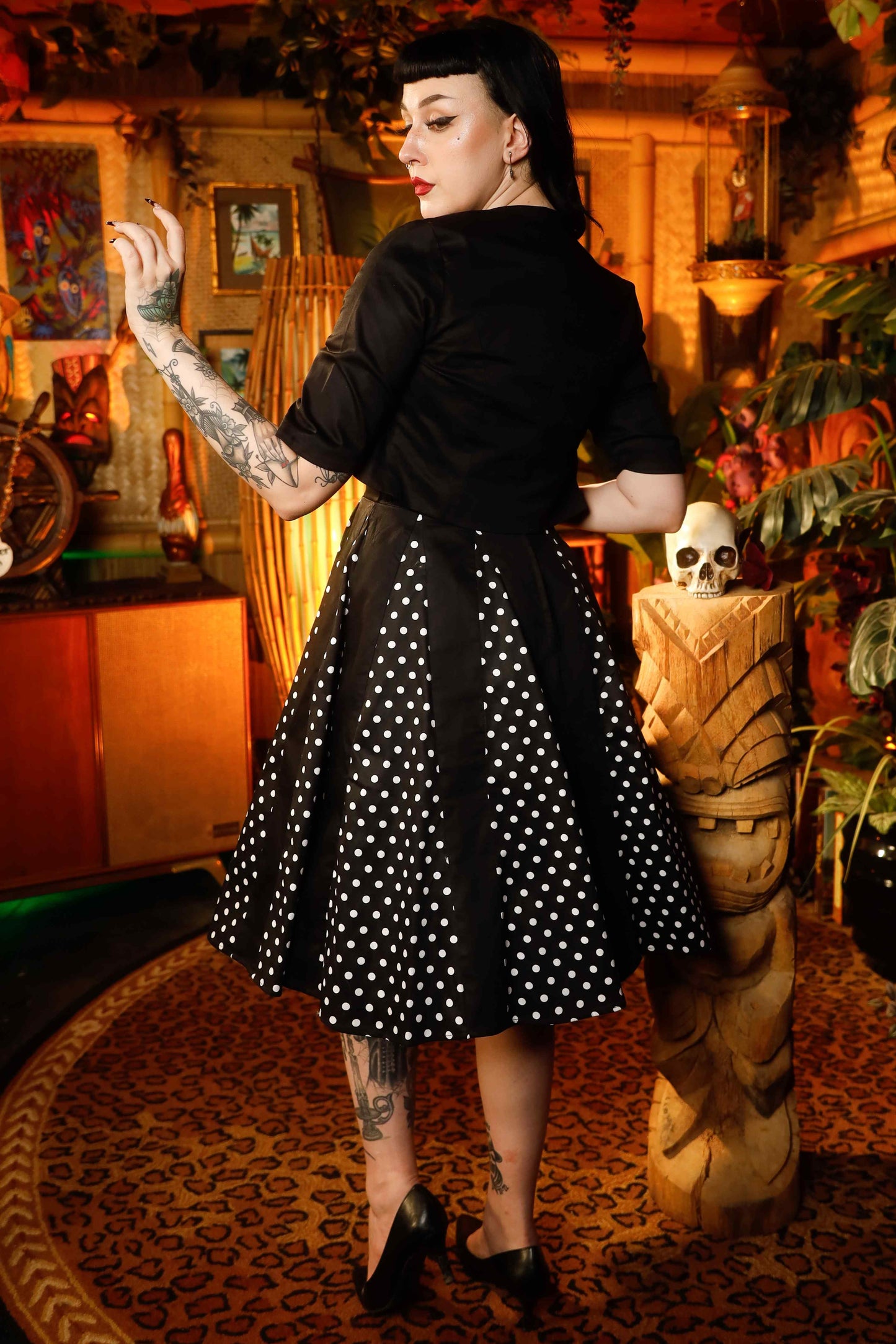 Lisette Black Bolero Jacket
