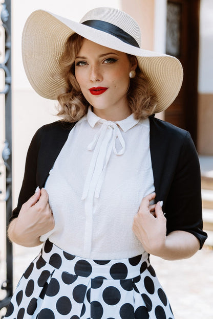 Lisette Black Bolero Jacket