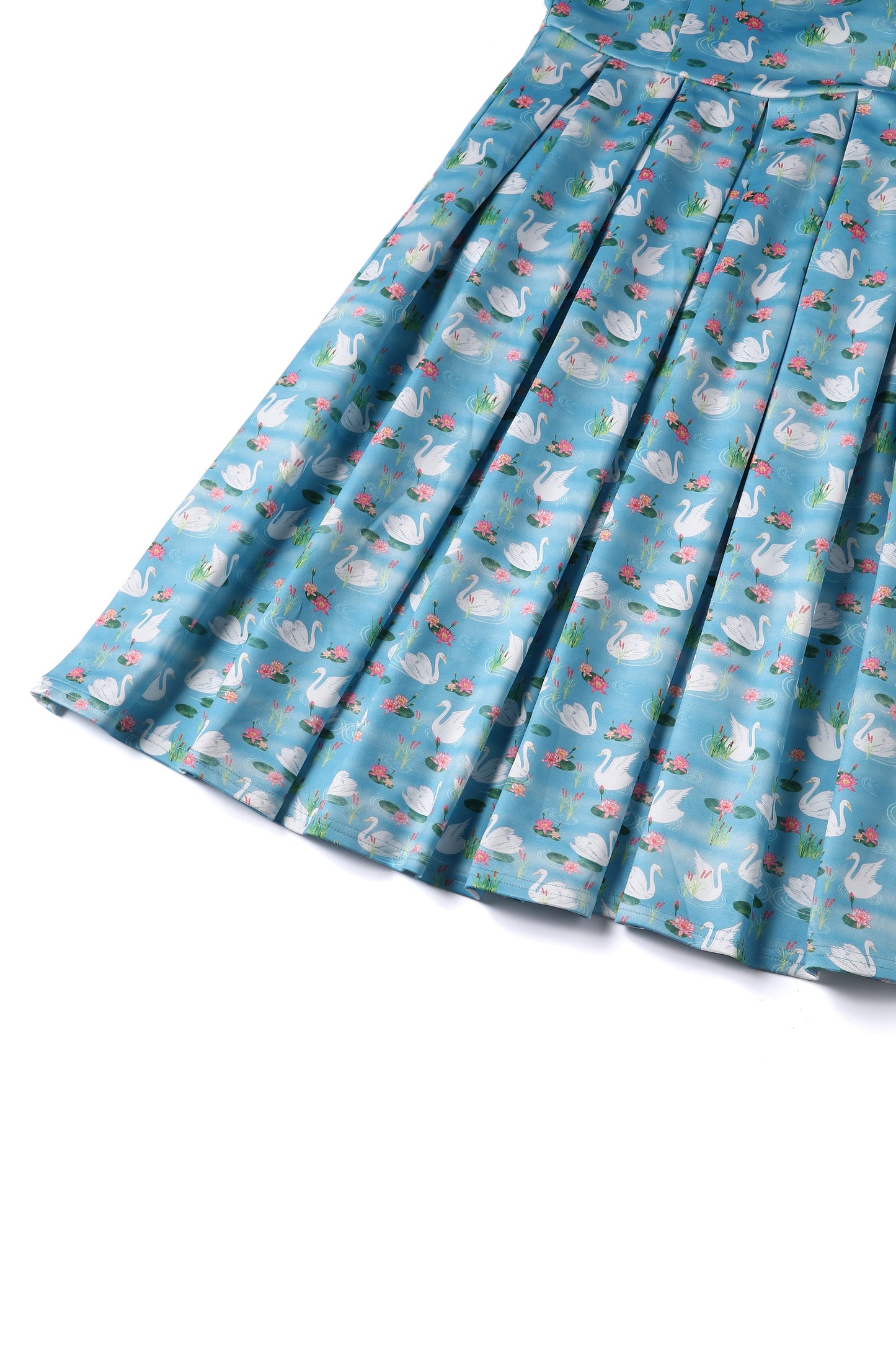 Amanda Blue Swan Lake Swing Dress