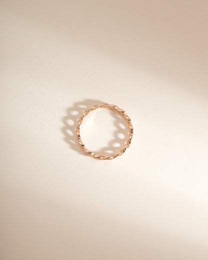 Braided Eternity Ring